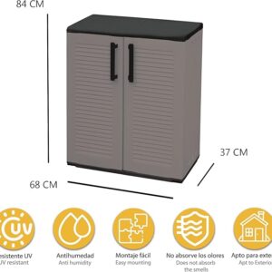 Armadio basso da esterno Art Plast E71/B/S - immagine 3